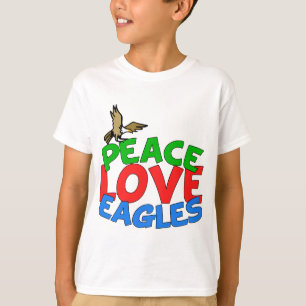 平和愛イーグルス Tシャツ