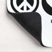 平和愛ウサギ マウスパッド (コーナー)