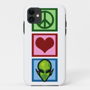 平和愛エイリアン iPhone 11 ケース
