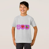 平和愛エチオピア Tシャツ (正面フル)