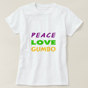 平和愛オクラ Tシャツ