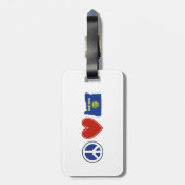 平和愛オレゴン ラゲッジタグ (裏面縦)