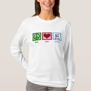 平和愛キルティング Tシャツ