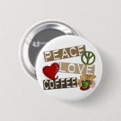 平和愛コーヒー2 缶バッジ (正面&裏面)