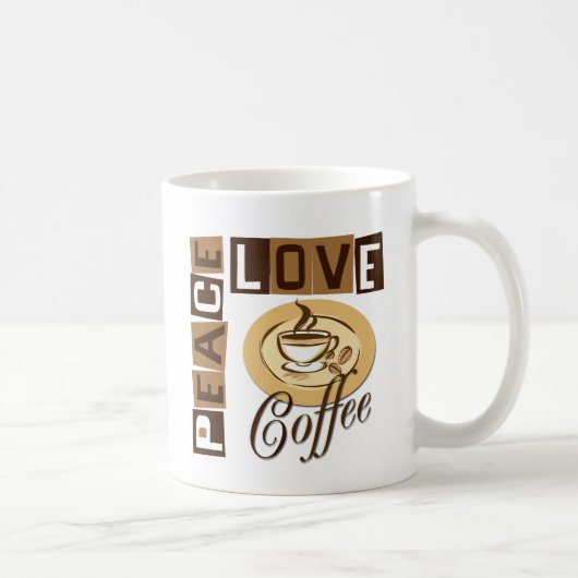 平和愛コーヒー コーヒーマグカップ (右)