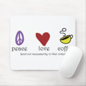 平和愛コーヒー マウスパッド (マウス)