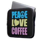 平和愛コーヒー ラップトップスリーブ (正面左)