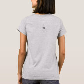 平和愛コーヒーTシャツ Tシャツ (裏面)
