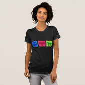 平和愛ゴードンセッター Tシャツ (正面フル)