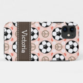 平和愛サッカー Case-Mate iPhoneケース (裏面(横))