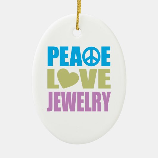 平和愛ジュエリー セラミックオーナメント (正面)