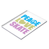 平和愛スケート ノートブック (左側)