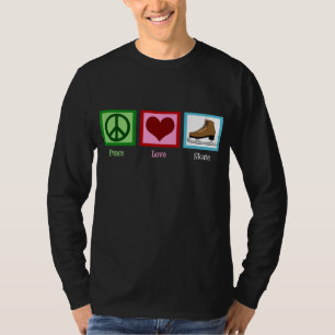 平和愛スケート Tシャツ