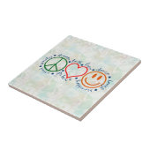 平和愛スマイル タイル (側面)