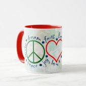 平和愛スマイル マグカップ (正面左)