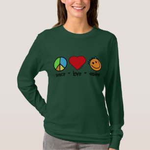 平和愛スマイル Tシャツ