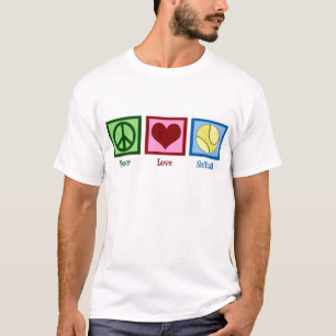 平和愛ソフトボール Tシャツ