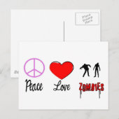 平和愛ゾンビ ポストカード (正面/裏面)