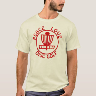 平和愛ディスクゴルフ Tシャツ