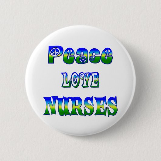 平和愛ナース 缶バッジ (正面)