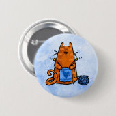 平和愛ニット 缶バッジ (正面&裏面)