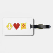 平和愛ニューメキシコ ラゲッジタグ (裏面横)