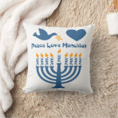 平和愛ハヌカー クッション (ブランケット)