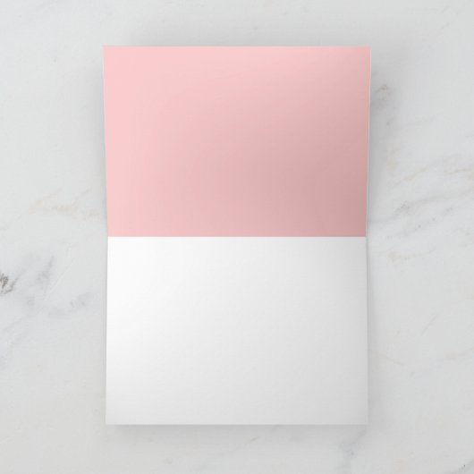 平和愛ハープのブランクのメッセージカード カード (内部)