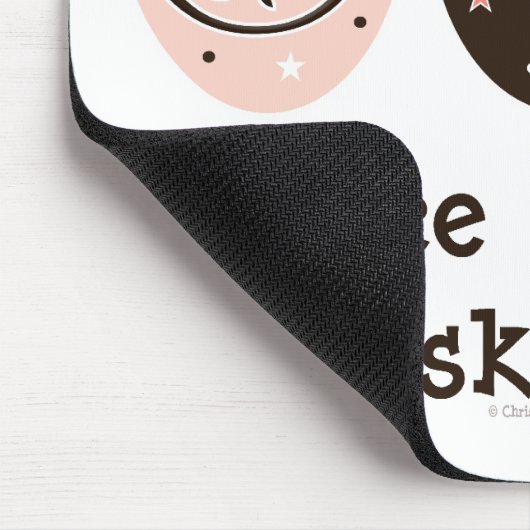 平和愛バスケットボールのマウスパッド マウスパッド (コーナー)