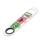 平和愛パイナップル スピード栓抜き (正面アングル)