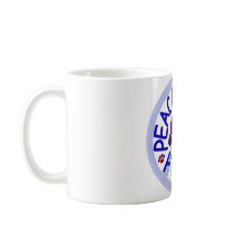 平和愛パグの陶磁器のコーヒー・マグ