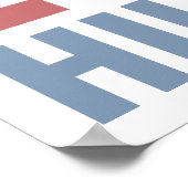 平和愛ヒラリー ポスター (角)