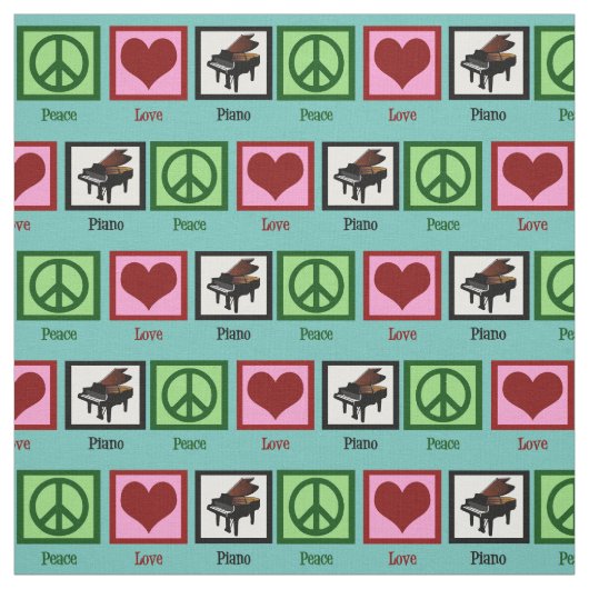 平和愛ピアノ ファブリック (見本)