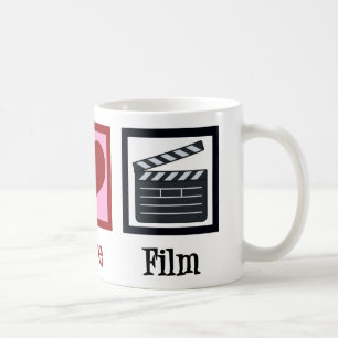 平和愛フィルムのかわいい映画製作者 コーヒーマグカップ