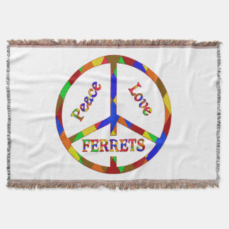 平和愛フェレット スローブランケット