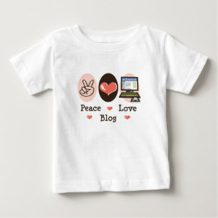 平和愛ブログのベビーのTシャツ ベビーTシャツ