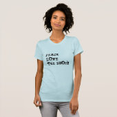 平和愛ブロンクス Tシャツ (正面フル)