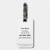 平和愛ベーコン ラゲッジタグ (裏面縦)