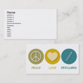 平和愛ペディキュア 名刺 (正面/裏面)