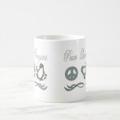 平和愛ペンギン コーヒーマグカップ (中央)