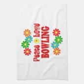 平和愛ボーリング キッチンタオル (縦)
