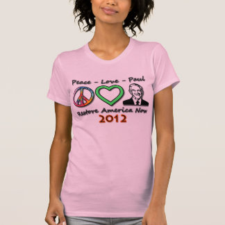 平和愛ポール Tシャツ