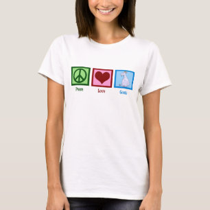 平和愛ヤギ Tシャツ