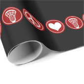 平和愛ラクロスのデザイン ラッピングペーパー (ロールコーナー)