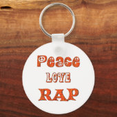 平和愛ラップの キーホルダー (正面)