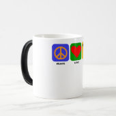 平和愛ロウイング モーフィングマグカップ (正面左)
