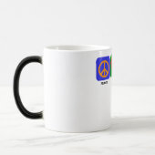 平和愛ロウイング モーフィングマグカップ (左)