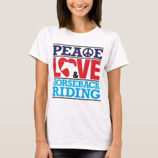 平和愛乗馬のワイシャツ Tシャツ