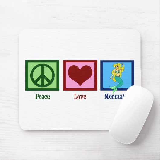 平和愛人魚 マウスパッド (マウス)