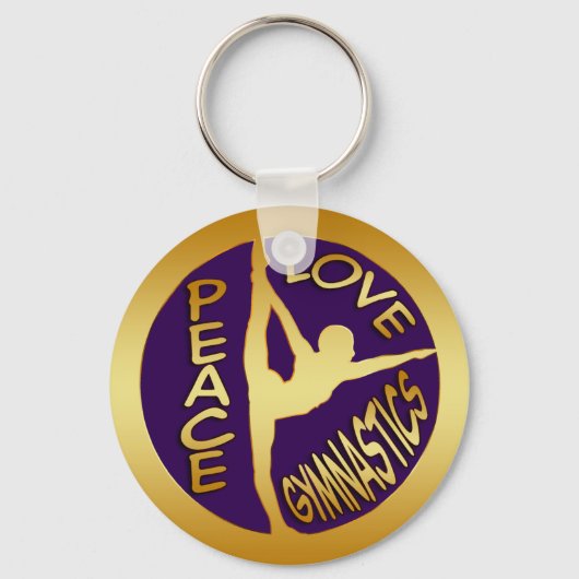 平和愛体操 キーホルダー (正面)